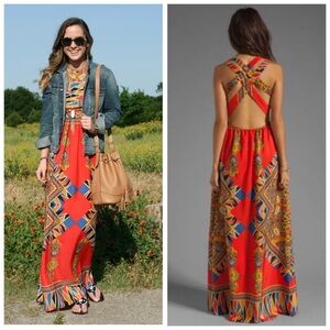 REVOLVE Lovers and Friends Robe Kitty Cat en Scarf Size S